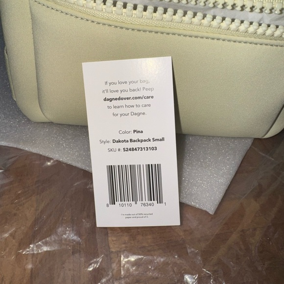 Dagne Dover Small Dakota Backpack in Pina NWT - Picture 4 of 10